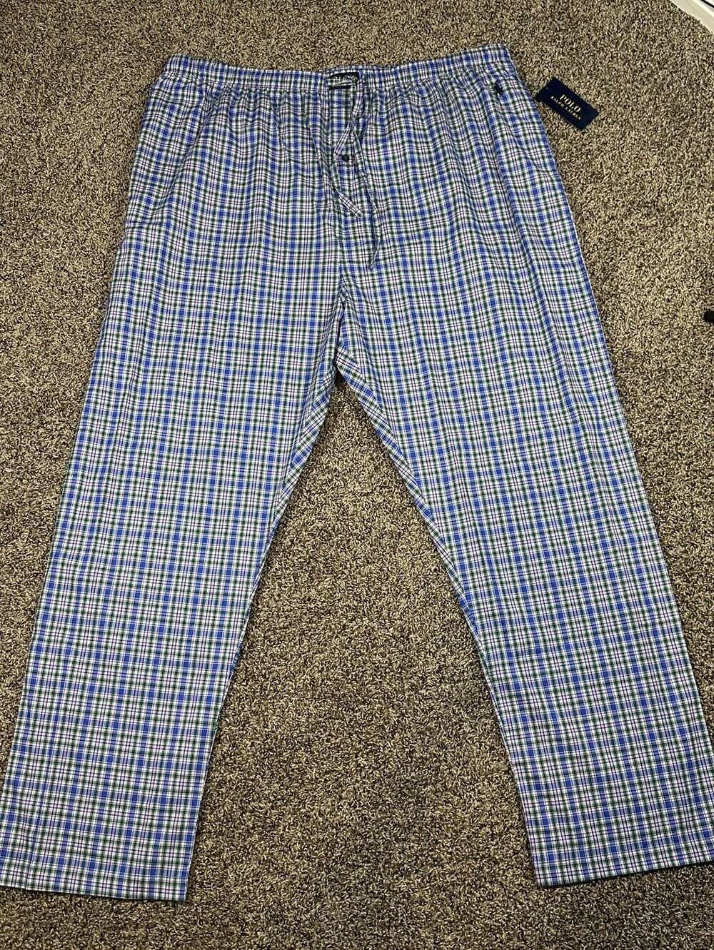 Polo Ralph Lauren Sleepwear Pants Size 2XT Plaid - Picture 2 of 8